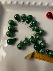 Vintage Tiny Feather Tree Glass Ornaments Lot 29