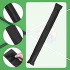 Black Pool Cue Case  Billiard Pool Cue Stick Carrying Case For 1 2 Billiard Cue