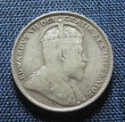 1904 H  Newfoundland Canada 20 Cents - King Edward Vii -   Silver  -  p4782 