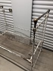 Antique Baby Crib Recreated As Loveseat 