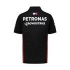 Mercedes Amg Petronas F1 Team Mens Black white Polo