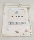 Sailboats 100  Cotton Window Valance 53  X 18  Nip