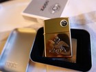 Zippo Budweiser Anheuser Busch Eagle Brass Lighter 1998