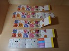 5 X Uk Barcoded Booklets 50 X 1st Class Stamps Valid For Uk Post Face Value   90
