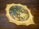 Vintage Italian Florentine Gold Gilt Large Wood Wall Art Jean-baptiste Pater