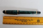 Vintage Waterman Phileas Paris Green Marble Fountain Pen