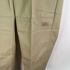 Dickies Loose Fit Double Knee Men s Work Pants Size 36 X30 Kaki Stain Resistant