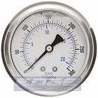10 Pack Liquid Filled Pressure Gauge 0-300 Psi  2 5  Face  1 4  Back Mount Wog