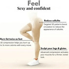 Slimove Cellulite 3d Leggings  High Waisted Butt Lifting Tummy Training Control