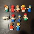 Vintage Playskool Lil Playmates Lot Of 11 Figures People