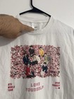 Bts Love Yourself Speak Yourself World Tour Merch T-shirt White Large  size 2 