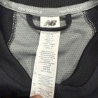 New New Balance Baseball Mens M Black Quarter Zip Short Sleeve Cage Jacket Ws