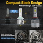 Lasfit 9012 Led Headlights   5202 Fog Light Bulbs For Gmc Sierra 1500 2014 2015