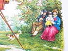 Antique Victorian Die Cut Embossed Scrap Paper Photographer
