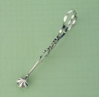 Antique English Sterling Silver Scissor Tong Sugar Nips 18th Century Marked