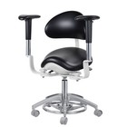 Dental Dynamic Microscope Chair Ergonomic Doctor Saddle Chair Foot Control Usa