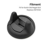 9073134 Ignition Switch Key Cover Start Lock Core Cap Replacement  Black
