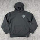 Mrbeast Beast Hoodie Youth 12y Black Graphic Logo Kids Sweatshirt Pullover Nwot