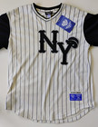 Ebbets Field Flannels Ny Black Yankees Negro League Baseball Jersey Size Xl Nwt