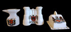 8 - Vtg  Crest Ware China Assorted Miniatures  Heraldic  Souvenir China Lot Of 8