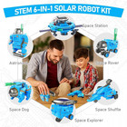 Stem 6-in-1 Education Solar Power Robots Toys For Boys Age 8-12  Cool Ideal Gift
