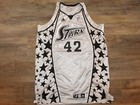 San Antonio Silver Stars 2008 Khara Smith Wnba Game Used Basketball Jersey 2x