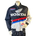Jt Racing X Honda Speed Black Racing Jacket Men s Xl Hrc Official Licensed Nwot 