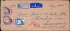 Gold Coast Registered Airmail Cover To Liverpool 1935