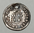 Mexico 1787 Half Real  Holed