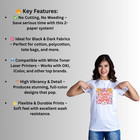 Forever Laser Dark No-cut A   B Heat Transfer Paper 11 7  X 19  -  100 Sheets