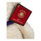 Dillard   s Trimmings 2005 Christmas Bear Plush Holiday Teddy Weighted 19in