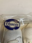 Vintage 1950   s Edwards Baby Toddler Walking Shoes Size 2 White Original Box