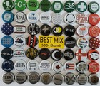 500 Beer Bottle Caps    700  Designs     Best Mix Guarantee Zero Defects Crimped