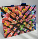 Louis Vuitton 10    X 8    X 6    Authentic Paper Gift shopping Bag Xmas Rainbow
