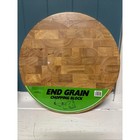 Catskill Craftsmen End Grain 13  Chopping Butcher Block  81314 Round Charcuterie