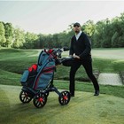 New Bag Boy Golf Quad Pro 4-wheel Push Cart Black slate