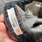 Lee Jeans Mens 40x30 Blue Modern Series Straight Fit Distressed Denim Faded Work