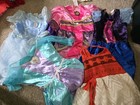 Lot 5 Girls Dress Up Disney Princess 4-6 Mulan anna elsa moana  Cinderella 