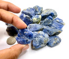 2750 Ct  Natural Blue Sapphire Rough Raw Loose Gemstone Unheated 100 