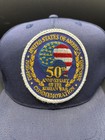 Korean War 50th Anniversary Commemorative Hat 1950   2003 Usa Made Snapback
