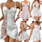 Sexy Women Lingerie Lace Sleepwear Underwear Dress Babydoll Nightwear Bride Gift