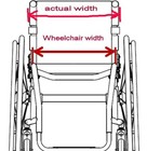 18  Ki Mobility Sport Back Upholstery Wheelchair Padded Adjustable Tension