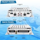 Pyle 400 Watt Marine Yacht Waterproof Bluetooth 4-channel Amp Plmra410bt