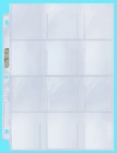 50 Ultra Pro 12 Pocket Platinum Pages 2 5x2 25 Sheets Protectors Stickers Cards
