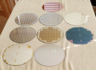 9 Pc Lot Semiconductor Silicon 200mm 8  Wafers With Die Chip Designs Lot St