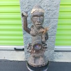 24   11   10 African High Quality Male Nkisi Nail Fetish Statue  Congo Tribal Art 
