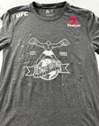 Reebok Ufc 25th Anniversary Walkout Jersey Mens Sz Small Official Authentic Gray