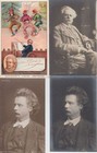 Grieg Edward Norwegian Composer Music 21 Vintage Postcards Pre-1940  l3928 