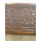 Antique Wheeler   Wilson Sewing Machines Embossed Wood Box Velvet Lined Oak