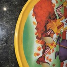Vintage 1977 Mcdonald s Child Melamine Plate Grimace Ronald Fall Leaves